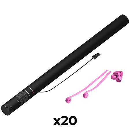 MAGIC FX Electric Cannon Stream Rose 80 cm (Pack de 20)