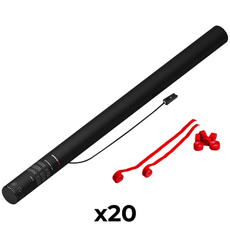 MAGIC FX Electric Cannon Stream Rouge 80 cm (Pack de 20)