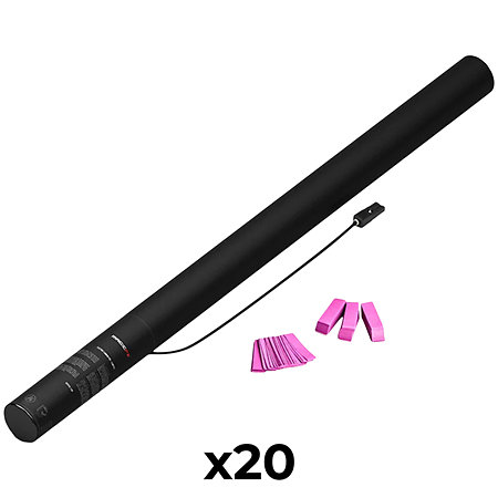 MAGIC FX Electric Cannon Confetti Rose 80 cm (Pack de 20)