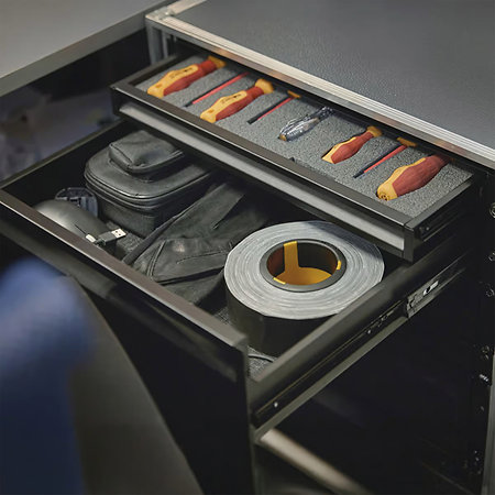 874E02D Tiroir Rack Double ERGO Adam Hall