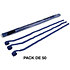 Streamers papier Bleu foncé 10 m x 1,5 cm (Pack de 50) MAGIC FX