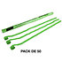 Streamers papier Vert clair 10 m x 1,5 cm (Pack de 50) MAGIC FX