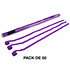 Streamers papier Violet 10 m x 1,5 cm (Pack de 50) MAGIC FX