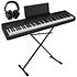Pack FP-40 Noir + Stand KS 1 + Casque DJH40 Roland