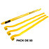 Streamers papier Jaune 10 m x 1,5 cm (Pack de 50) MAGIC FX