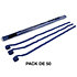 Streamers papier Bleu foncé 10 m x 5 cm (Pack de 50) MAGIC FX