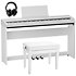 Pack FP-40 Blanc + Support + Pédale + Banquette + Casque Roland