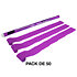 Streamers papier Violet 10 m x 5 cm (Pack de 50) MAGIC FX