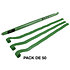 Streamers papier Vert foncé 10 m x 2,5 cm (Pack de 50) MAGIC FX