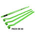 Streamers papier Vert clair 10 m x 2,5 cm (Pack de 50) MAGIC FX