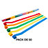 Streamers papier Multicolore 10 m x 2,5 cm (Pack de 50) MAGIC FX