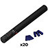 Handheld Cannon Confetti Bleu foncé 50 cm (Pack de 20) MAGIC FX