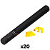 Handheld Cannon Confetti Jaune 50 cm (Pack de 20) MAGIC FX