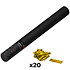Handheld Cannon Confetti Gold Metallic 50 cm (Pack de 20) MAGIC FX