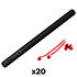 Handheld Cannon Confetti Rouge 80 cm (Pack de 20) MAGIC FX