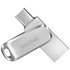 Ultra Dual Drive Luxe USB Type-C 256GB Argent Sandisk