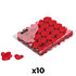 Slowfall confetti Cœur papier bio Rouge 55 mm (Pack de 10) MAGIC FX