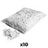 Slowfall confetti Neige papier bio Blanc 10 x 10 mm (Pack de 10) MAGIC FX
