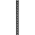 61532BLK Heavy Duty Rack Strip Black 45 U Adam Hall