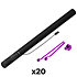 Electric Cannon Stream Violet 80 cm (Pack de 20) MAGIC FX