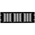 8765 Rack Panel 3U Fan 3 Adam Hall