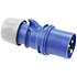Prise CEE 16 A 3 broches bleue PC ELECTRIC