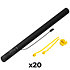 Electric Cannon Stream Jaune 80 cm (Pack de 20) MAGIC FX