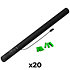 Electric Cannon Confetti Vert clair 80 cm (Pack de 20) MAGIC FX