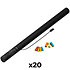 Electric Cannon Confetti Multicolore 80 cm (Pack de 20) MAGIC FX