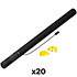 Electric Cannon Confetti Jaune 80 cm (Pack de 20) MAGIC FX