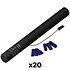 Electric Cannon Confetti Bleu foncé 50 cm (Pack de 20) MAGIC FX