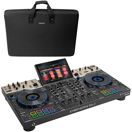 Pack Prime 4 G2 + étui antichoc Denon DJ