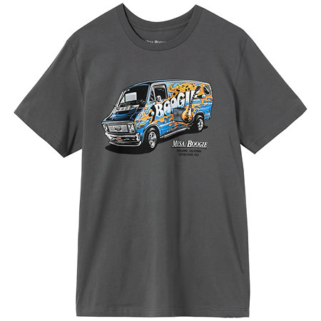 Gibson Mesa Boogie T-shirt Boogie Van Grey L