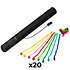 Electric Cannon Streamers Multicolore 50 cm (Pack de 20) MAGIC FX