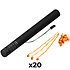 Electric Cannon Streamers Orange 50 cm (Pack de 20) MAGIC FX