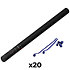 Handheld Cannon Streamers Bleu foncé 80 cm (Pack de 20) MAGIC FX