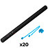 Handheld Cannon Streamers Bleu clair 80 cm (Pack de 20) MAGIC FX