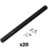 Handheld Cannon Confetti Blanc/argenté 80 cm (Pack de 20) MAGIC FX