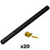 Handheld Cannon Confetti Gold Metallic 80 cm (Pack de 20) MAGIC FX