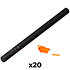 Handheld Cannon Confetti Orange fluo 80 cm (Pack de 20) MAGIC FX