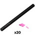 Handheld Cannon Confetti Rose fluo 80 cm (Pack de 20) MAGIC FX