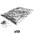 Pixie Dust Confetti 6 x 6 mm Silver (Pack de 10) MAGIC FX