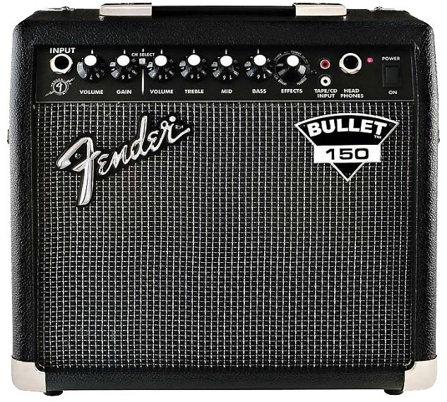 Pack Squier Affinity Strat HSS / Fender Bullet 150 Dsp - Metallic Blue Squier by FENDER
