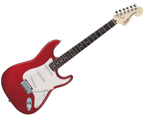 Squier by FENDER Standard Stratocaster Candy Apple Red Rwd