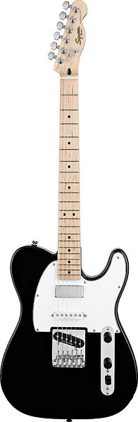 Squier by FENDER Vintage Modified Tele SSH - Black - Guitare forme