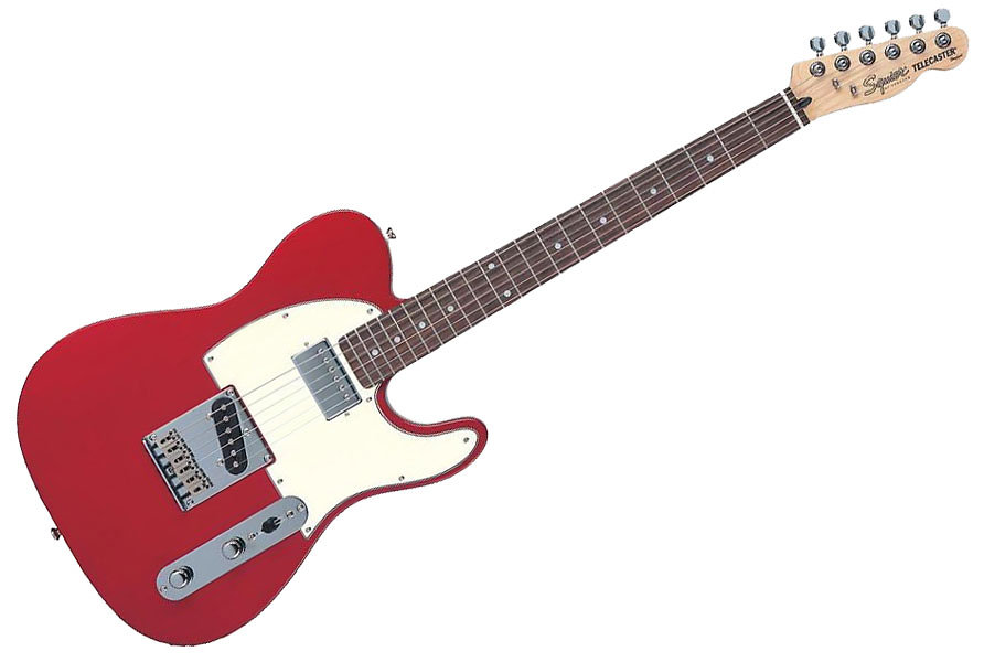 Standard Telecaster Candy Apple Red Squier by FENDER