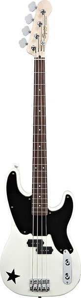 Squier by FENDER Mike Dirnt Precision Bass - Arctic White