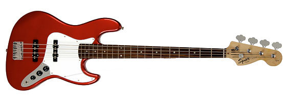 Squier by FENDER Affinity Jazz Bass - Metallic Red