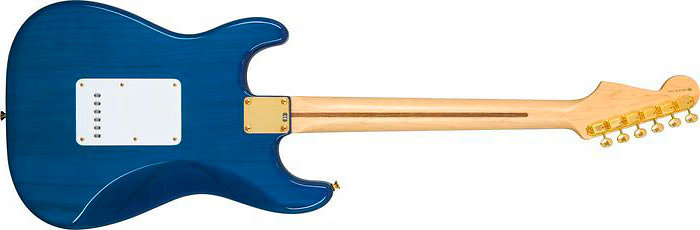 Fender Deluxe Player's Strat - Saphire Blue Transparent