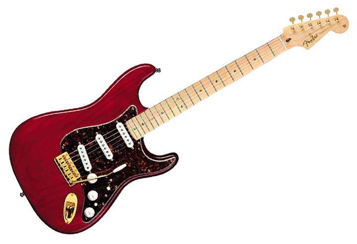 Deluxe Player's Strat - Crimson Red Fender